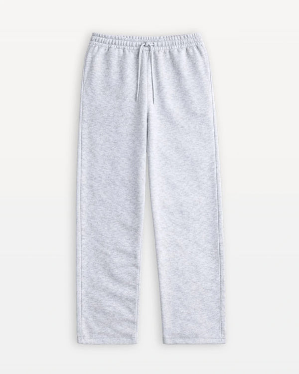 Open-Hem Sweatpants for Shorter Men