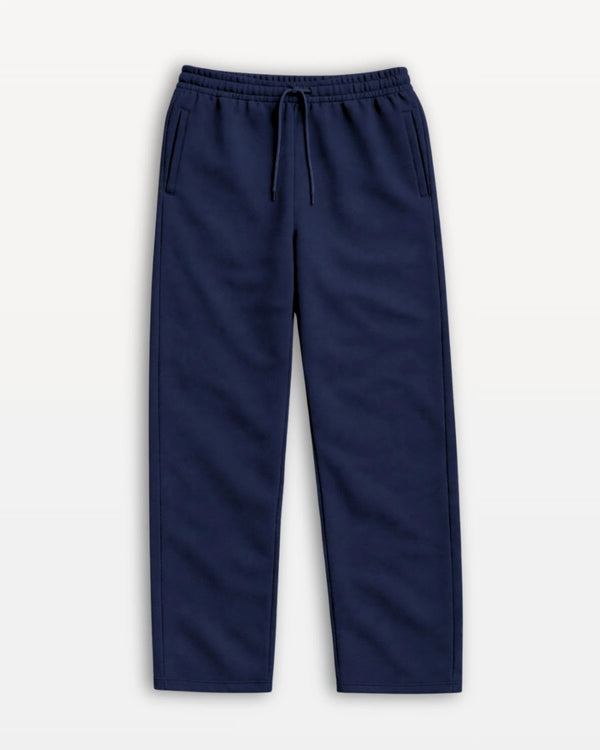 Open-Hem Sweatpants for Shorter Men