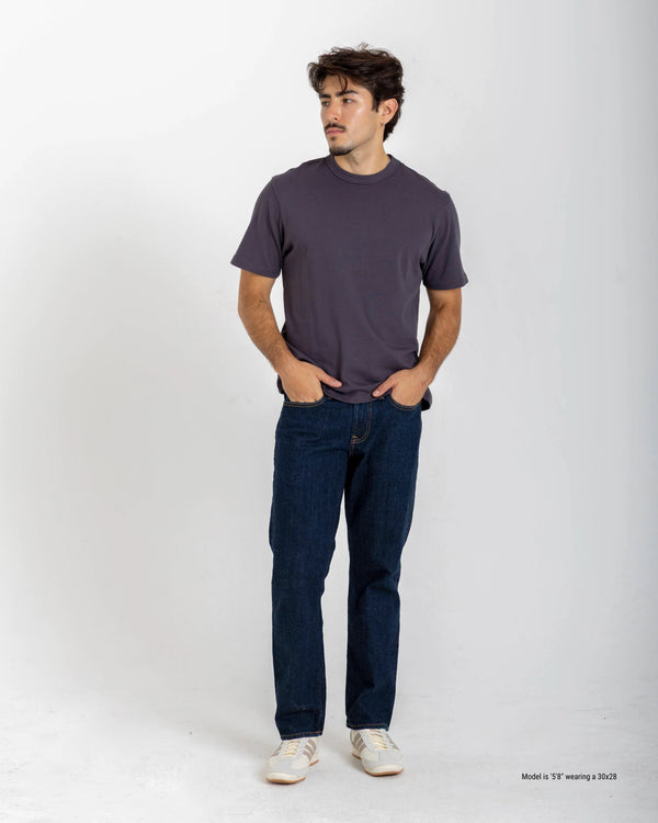 Standard Straight Jeans for Shorter Men