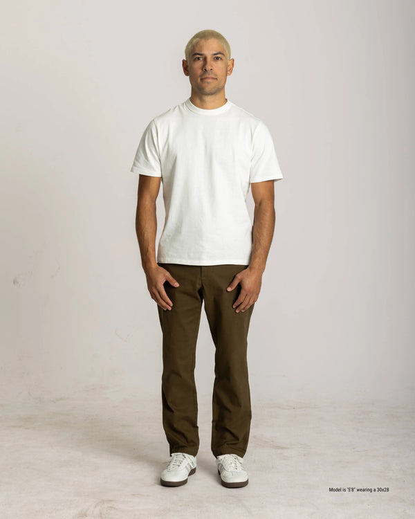 Straight Fit Chino Pants for Shorter Men