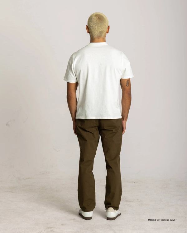 Straight Fit Chino Pants for Shorter Men