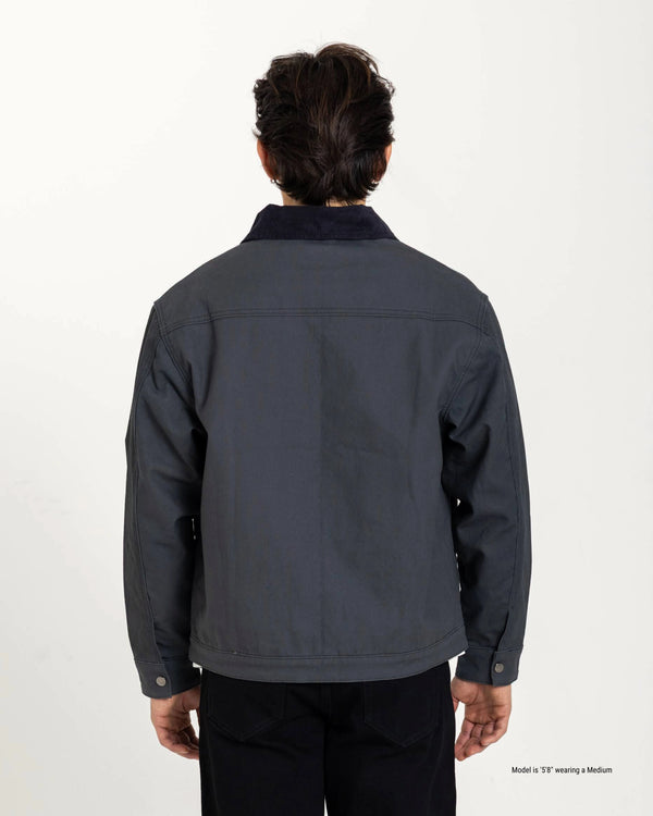 Lined Work Jacket for Shorter Men