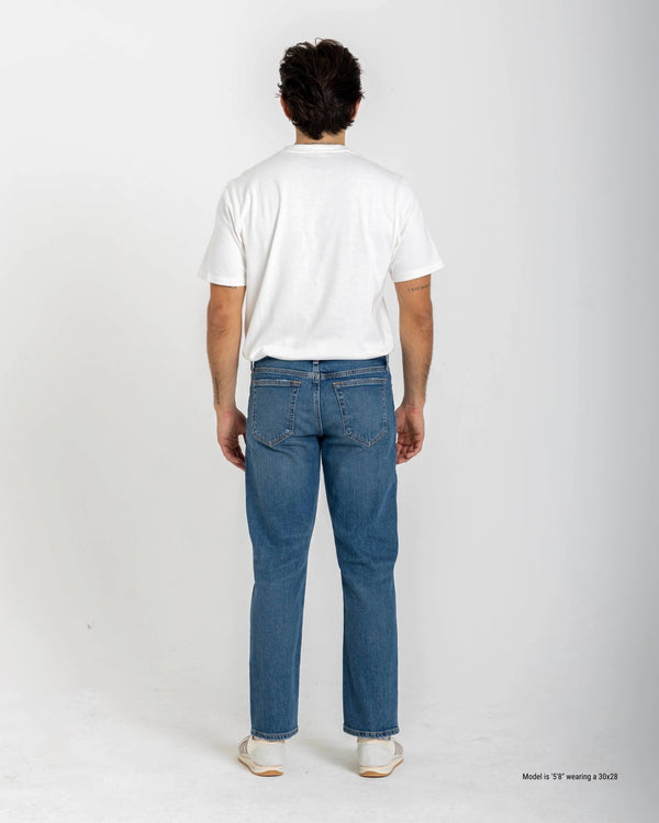 Standard Straight Jeans for Shorter Men
