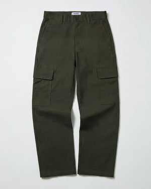 Black Cargo Pants for Shorter guys front alt