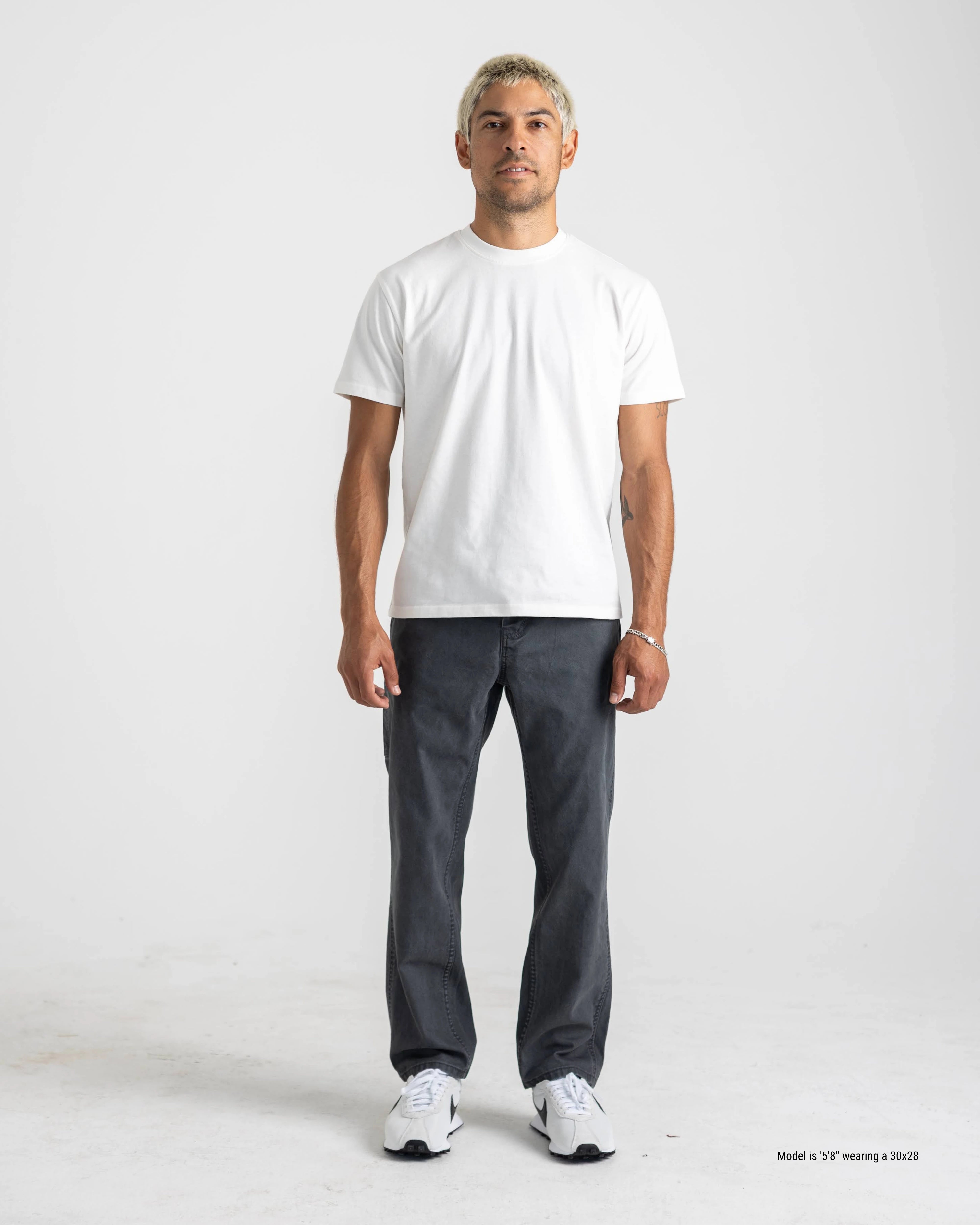 Loose Fit Workwear Pants for Shorter Men Stone / 32 / 25 Loose Fit Workwear Pants for Shorter Men Stone / 32 / 25