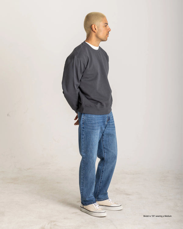 Crewneck Sweatshirt for Short Men Iron Pose