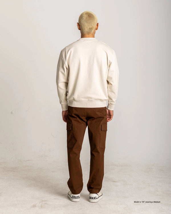 Crewneck Sweatshirt for Short Men Salt Back