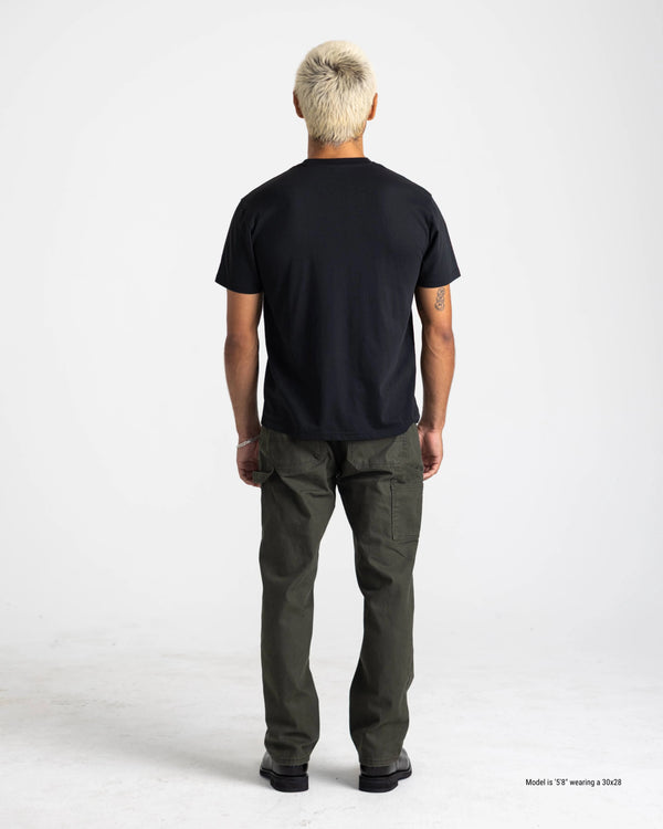 Durable carpenter pants for short men