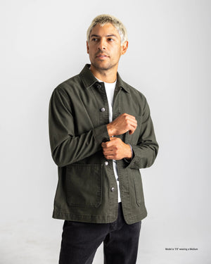 French chore coats for short men