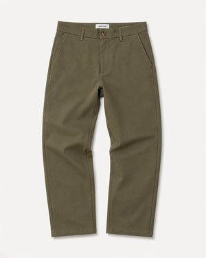 Loose Twill Trouser For Shorter Men