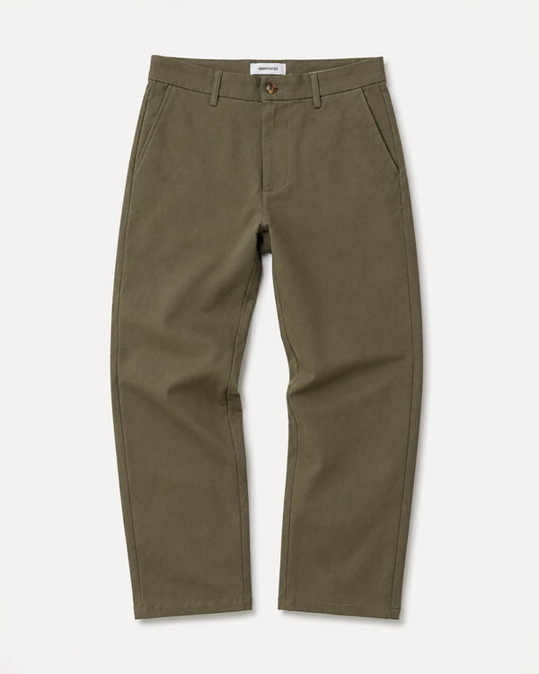 Loose Fitting Twill Trouser For Shorter Men
