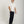 Load image into Gallery viewer, Short Man wearing a white t-shirt and black pants on a plain background
