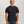 Load image into Gallery viewer, black t-shirt for short men front
