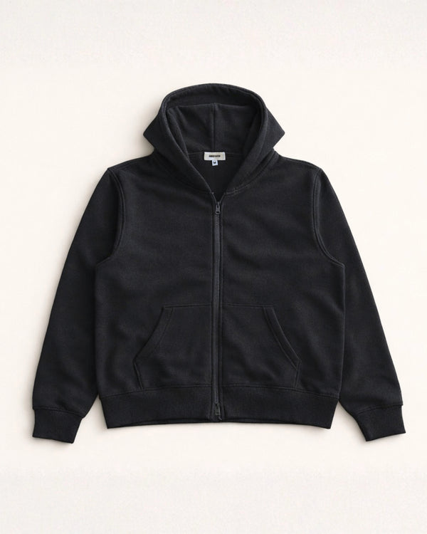 Full-Zip Hoodie for Shorter Men