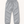 Load image into Gallery viewer, Heather grey jogger sweatpants for shorter men laid flat, with drawstring waist, side pockets and elastic ankle cuffs
