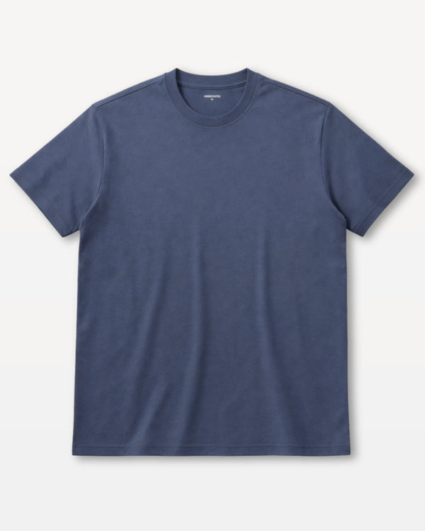 Blue t-shirt on a white background