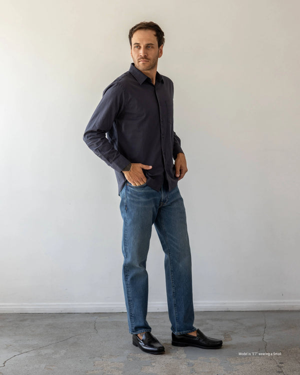 Washed Lightweight Shirt for Shorter Men – Abbreviated Washed Lightweight Shirt for Shorter Men – Abbreviated
