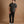 Load image into Gallery viewer, Model Wearing Slim Black Chinos For Shorter Men
