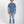Load image into Gallery viewer, Short Man wearing a blue t-shirt and jeans on a white background
