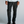 Load image into Gallery viewer, Front view of charcoal straight-leg trousers on a 5'8" man, showing the clean break over loafers
